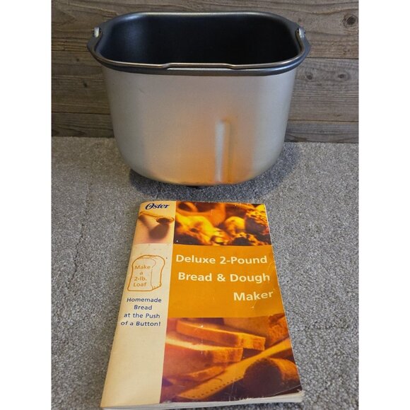 Sunbeam Oster 5826 Bread Maker Pan and Paddle and Book "Parts" - Picture 2 of 11